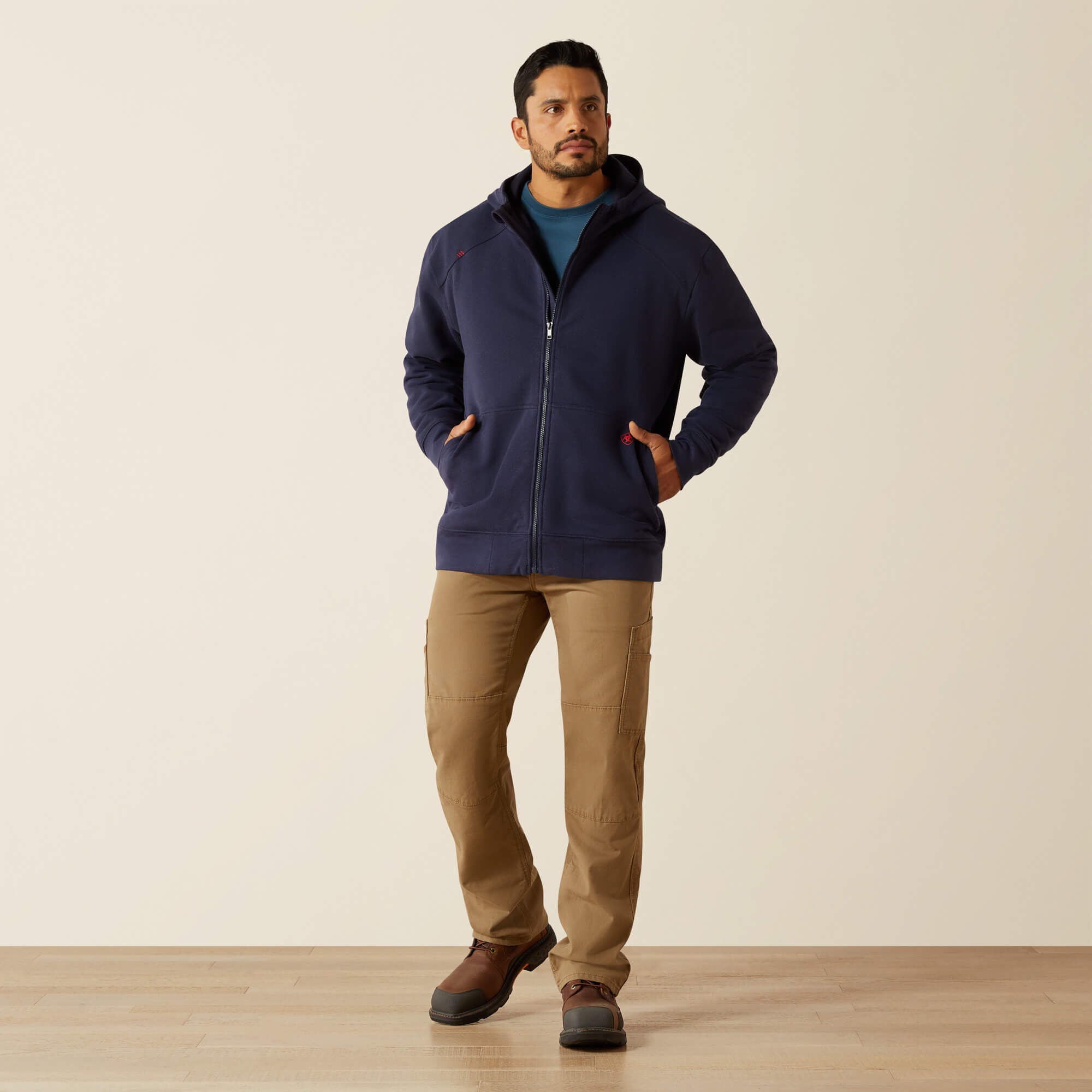 Ariat FR DuraStretch Heavyweight Fleece Full Zip Hoodie