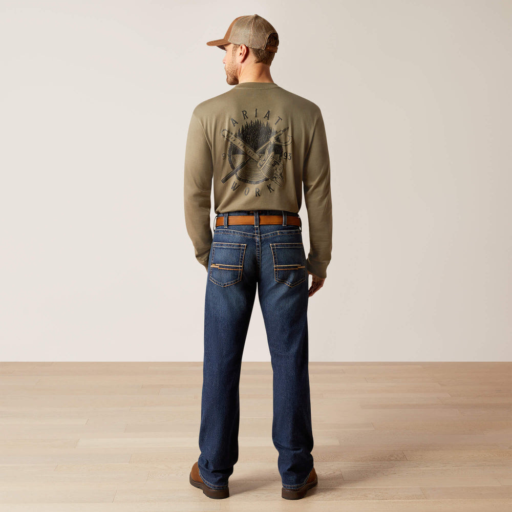 Ariat Rebar M5 Straight Rail Straight Jean
