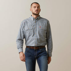 Ariat FR Plaid Featherlight Work Shirt