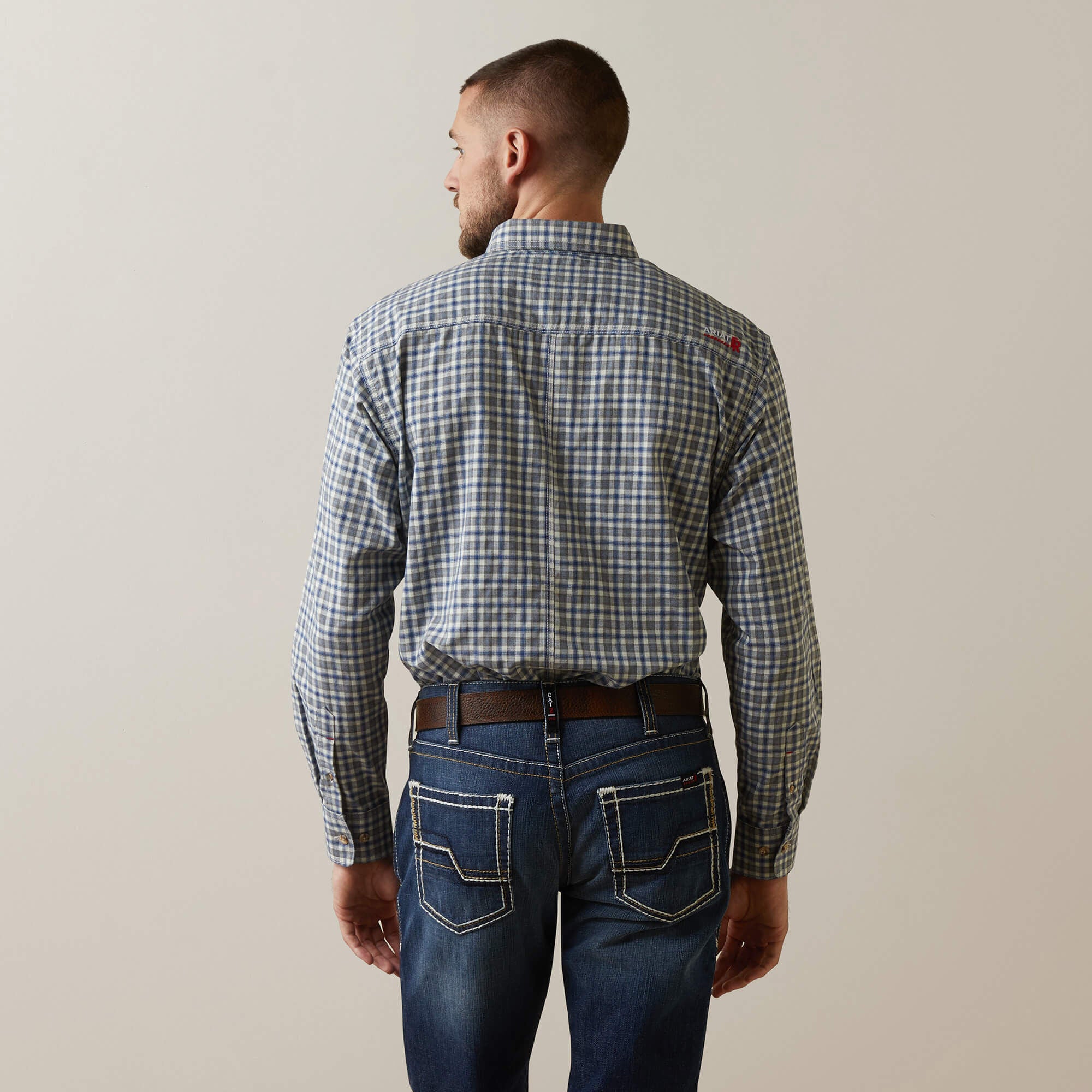Ariat FR Plaid Featherlight Work Shirt