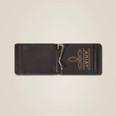 Ariat Flag Shield Clip Wallet