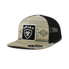 Ariat southwest print logo patch cap