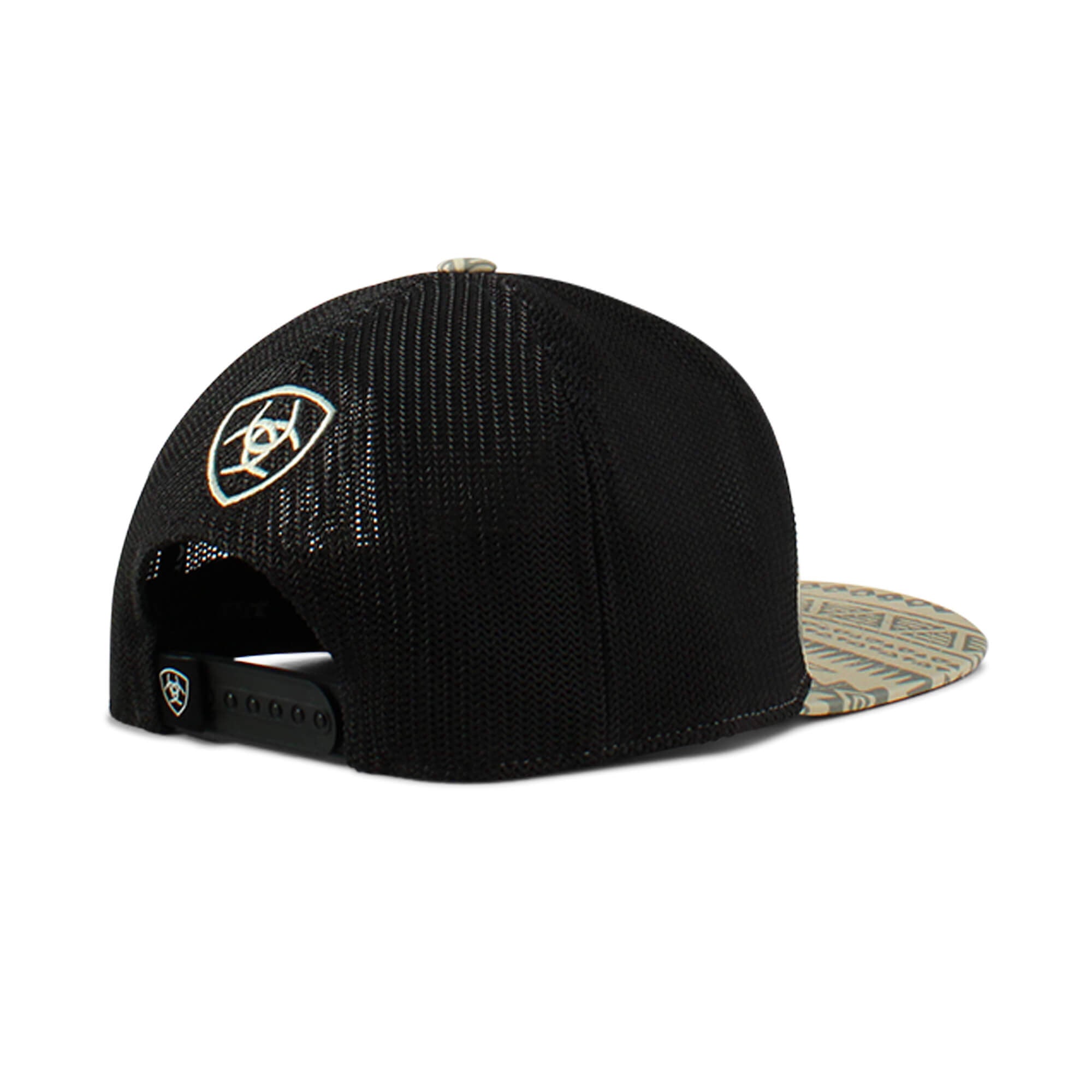 Ariat southwest print logo patch cap