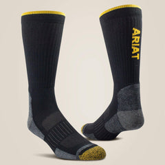 Ariat High Performance Tek Work Sock 2 Pair Pack