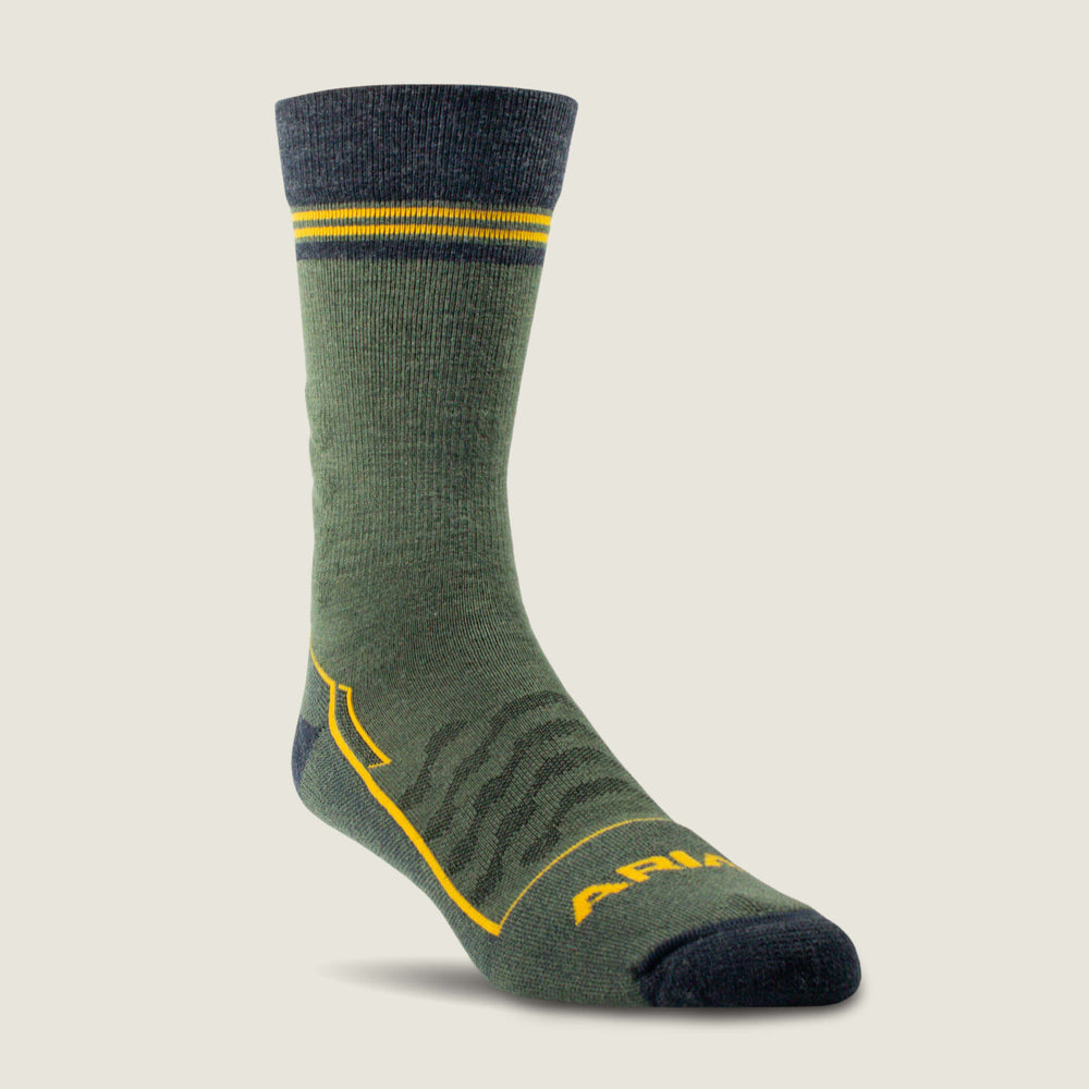 Ariat Technical Merino Wool Blend Steel Toe Work Sock