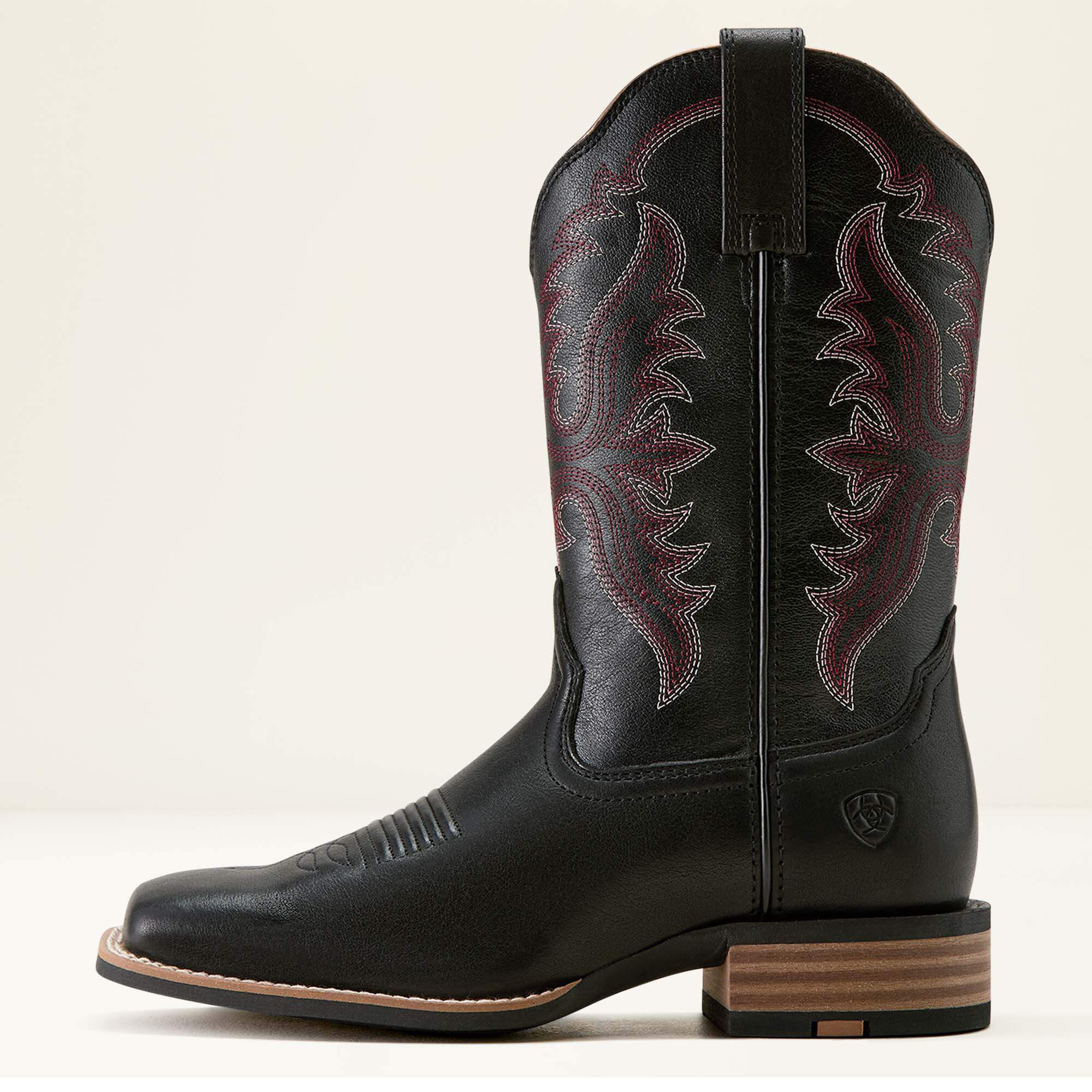 Ariat Olena Wide Square Toe Western Boot
