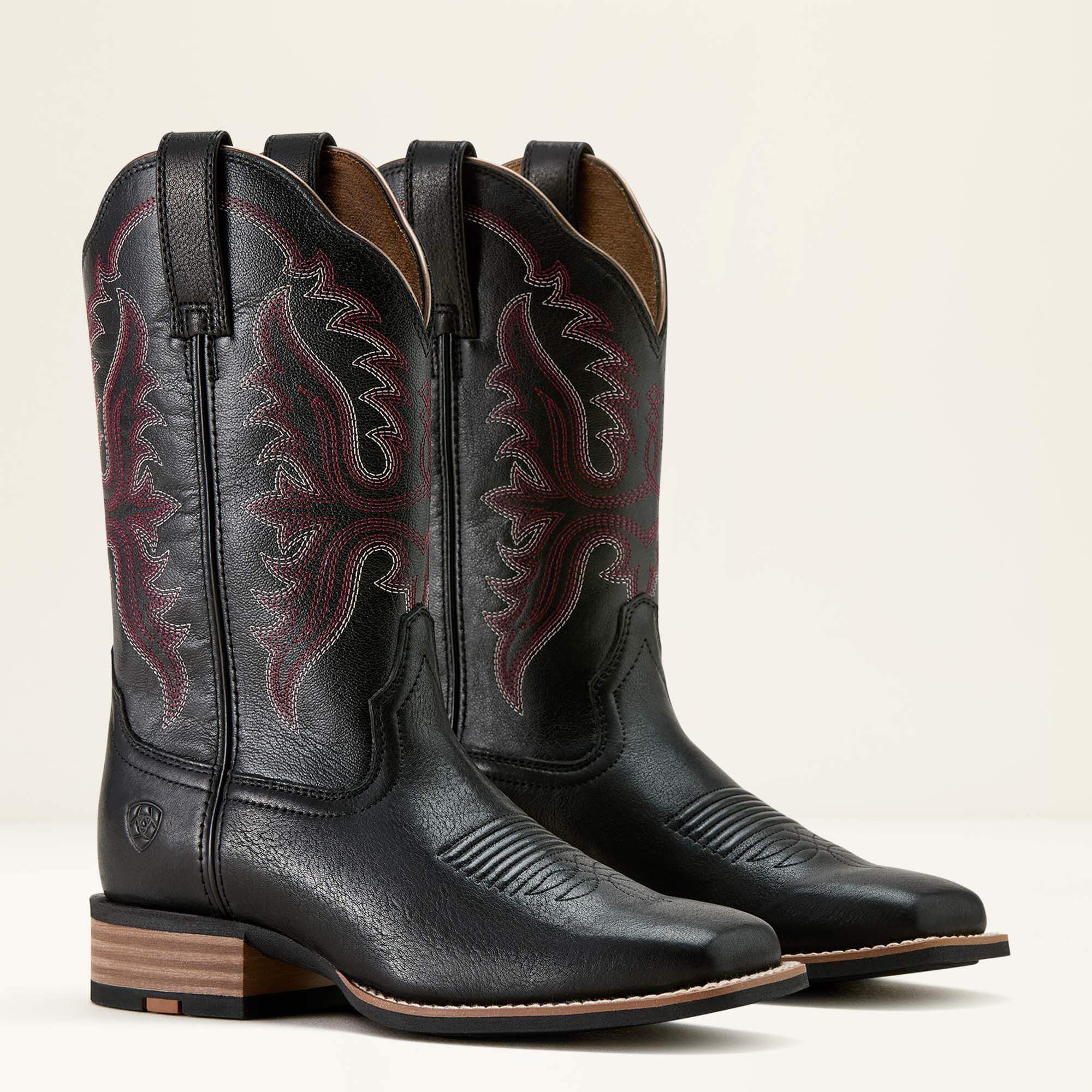 Ariat Olena Wide Square Toe Western Boot