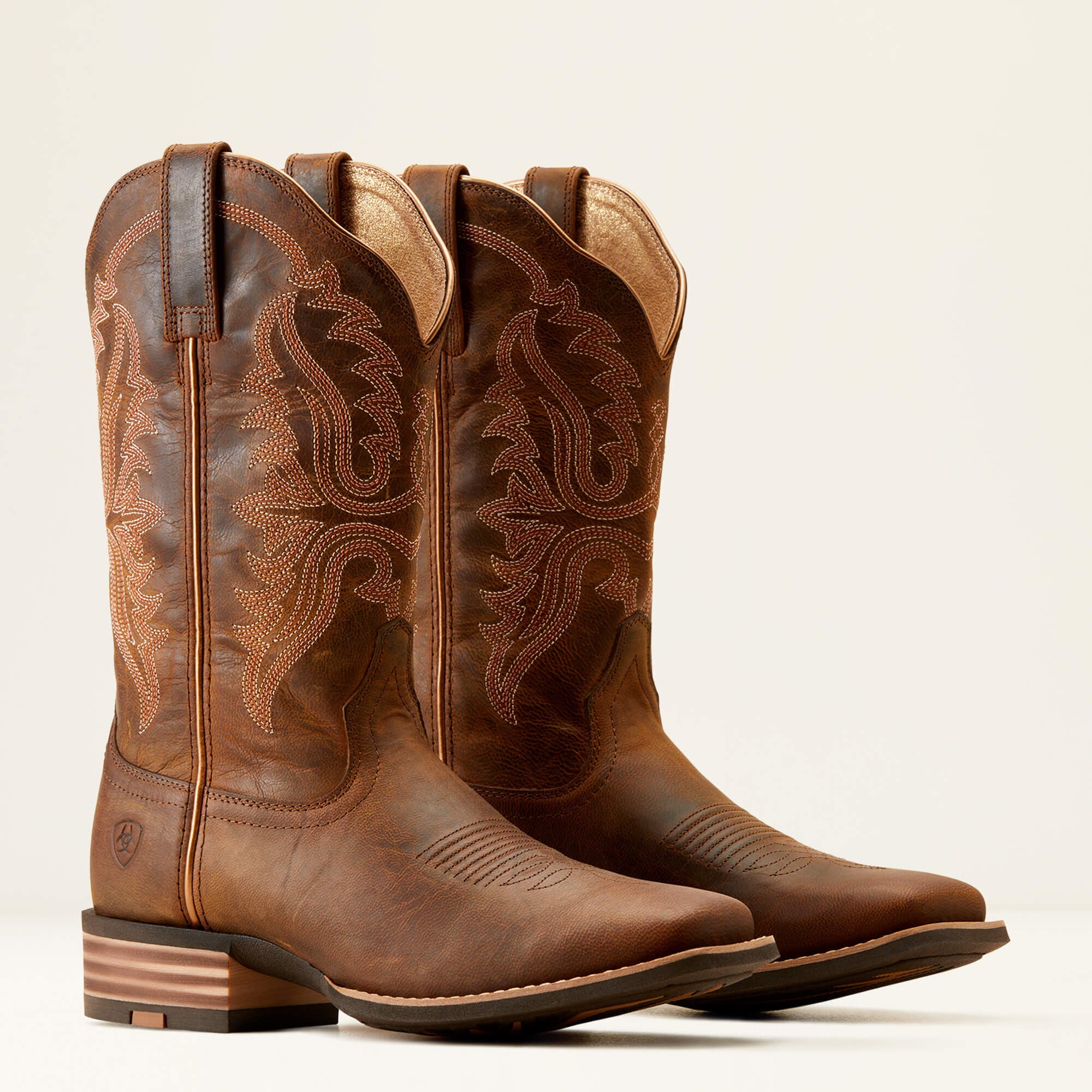 Ariat Olena Wide Square Toe Western Boot