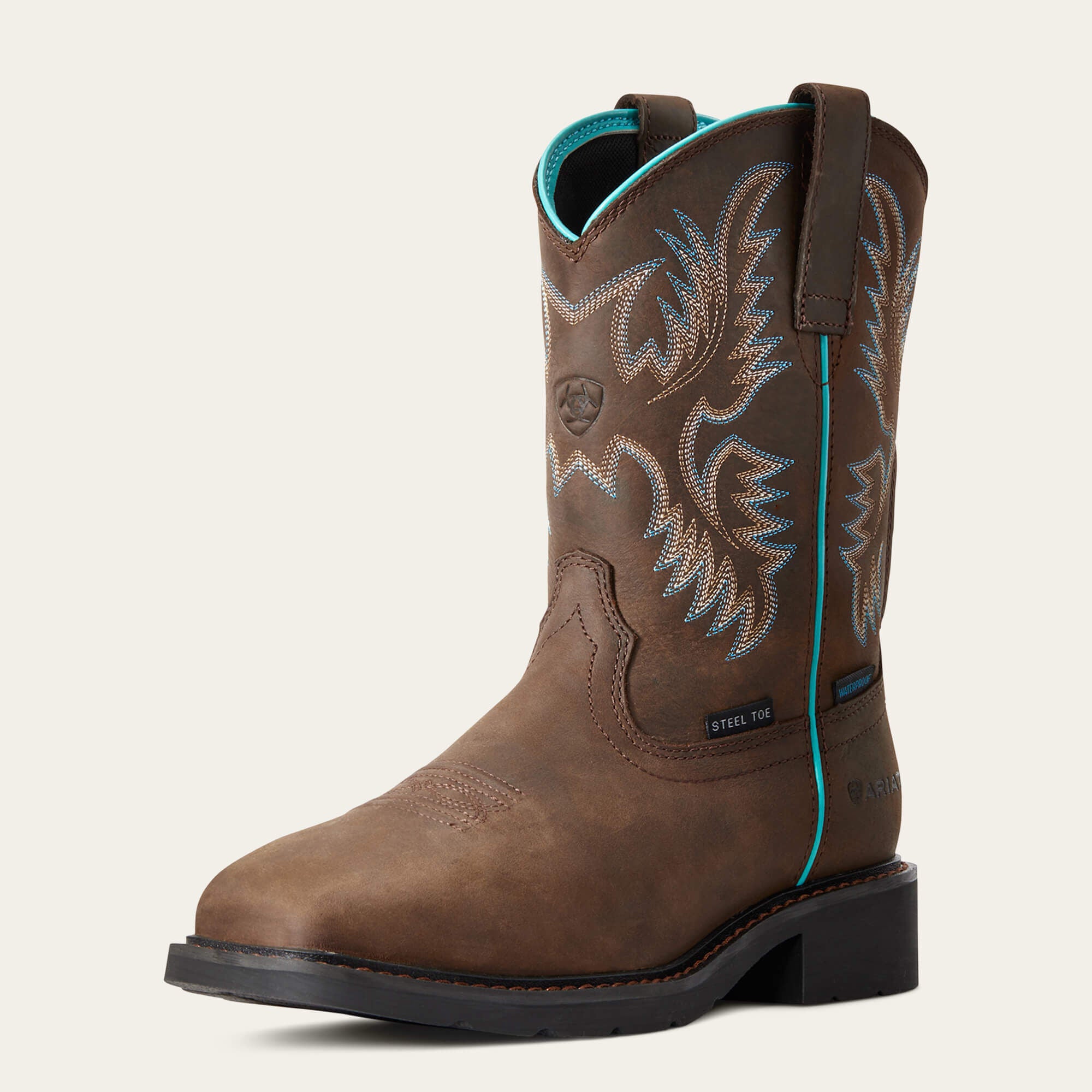 Ariat Krista Waterproof Steel Toe Work Boot