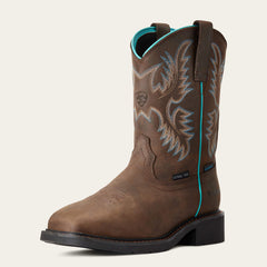 Ariat Krista Waterproof Steel Toe Work Boot