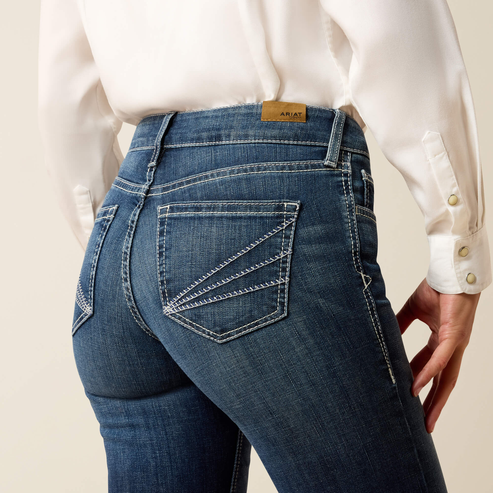 Ariat Trouser Perfect Rise Aisha Wide Leg Jean