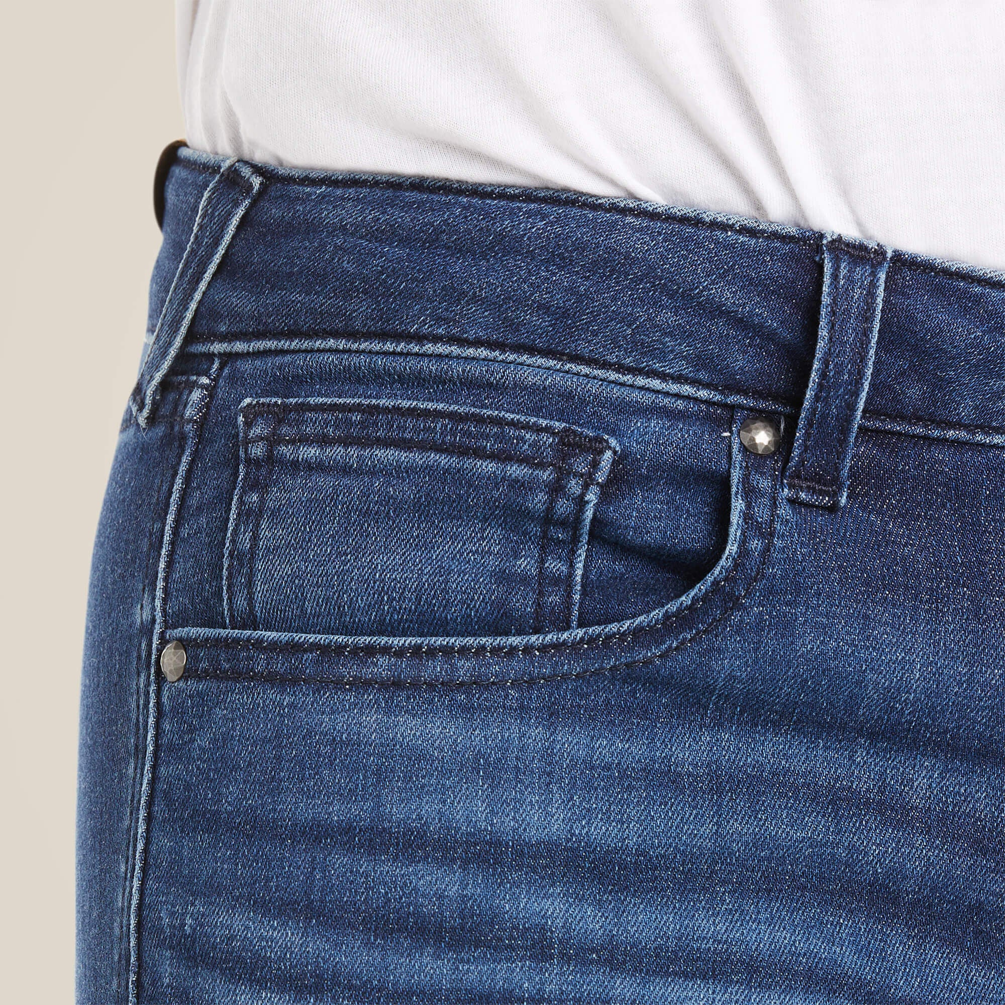 Ariat Trouser Mid Rise Stretch Kelsea Wide Leg Jean