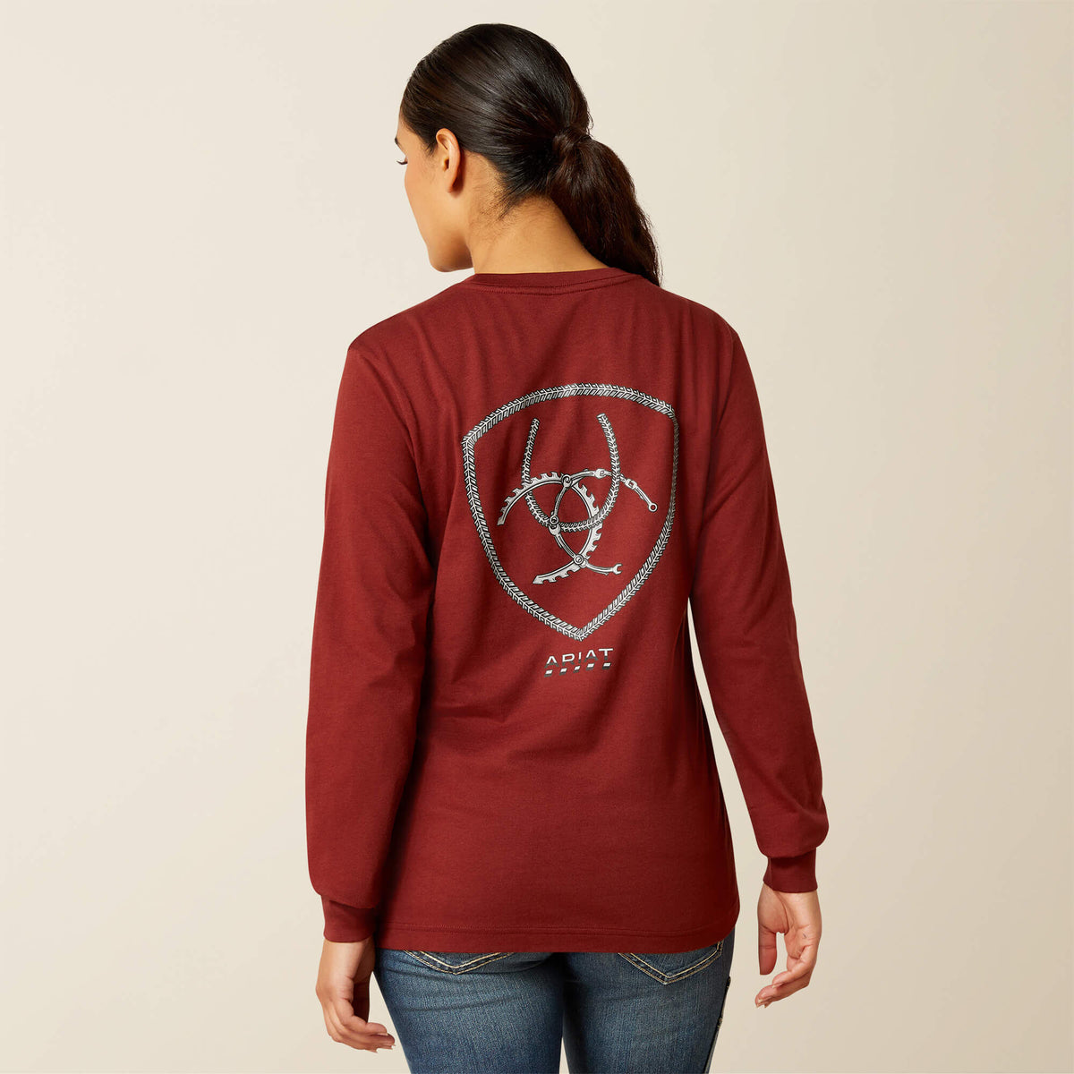 Ariat Rebar Cotton Strong Workshop Logo T-Shirt