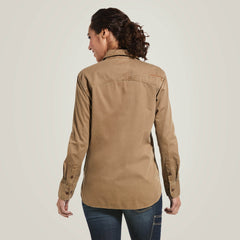 Ariat Rebar Washed Twill Work Shirt