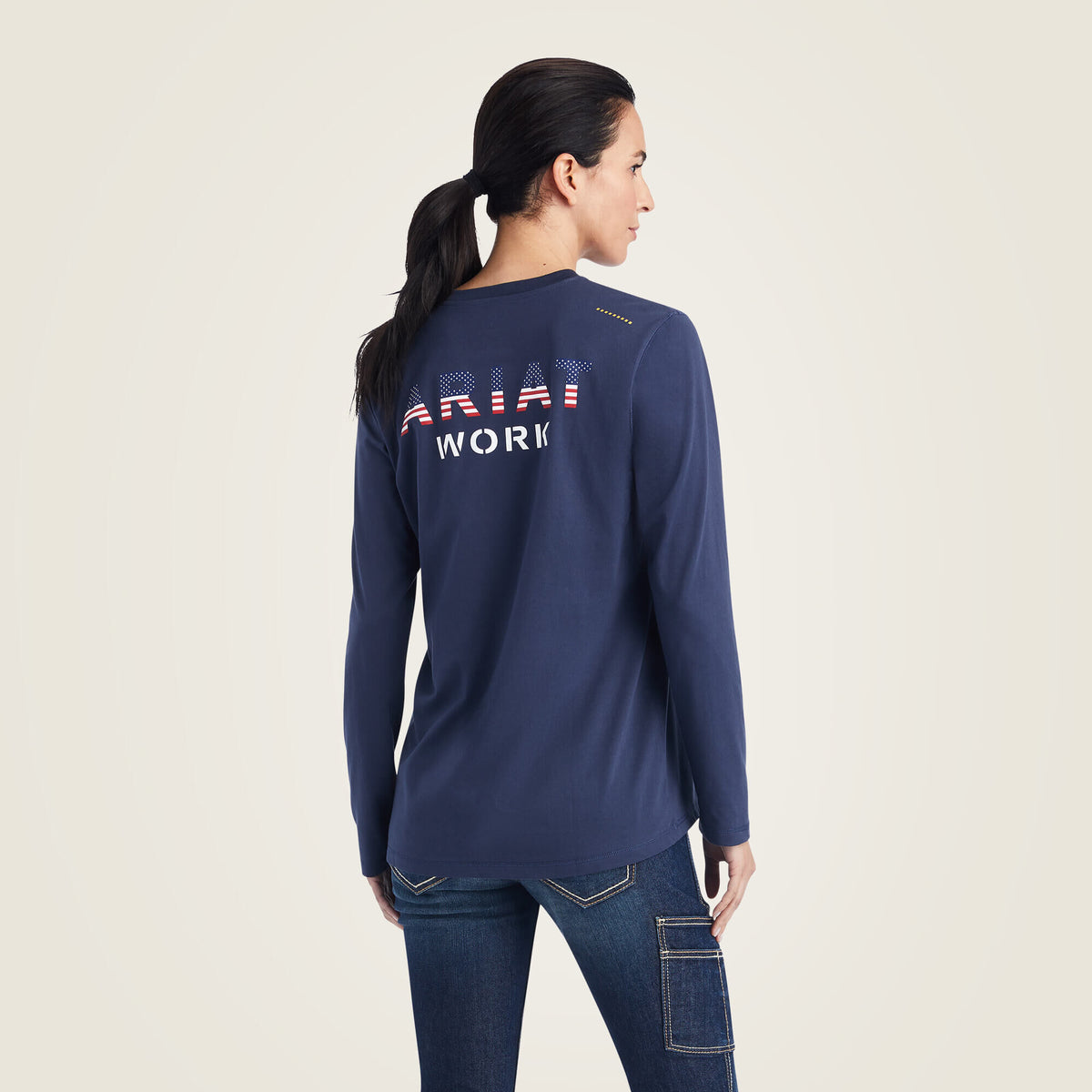 Ariat Rebar Workman USA Logo T-Shirt