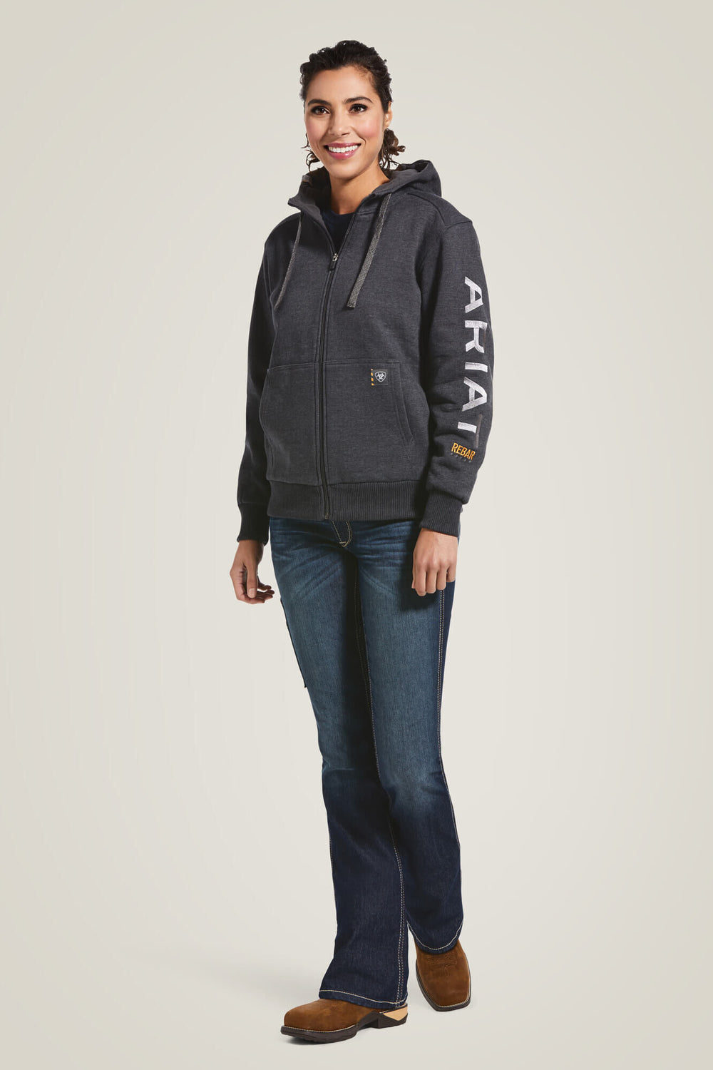 Ariat Rebar All-Weather Full Zip Hoodie