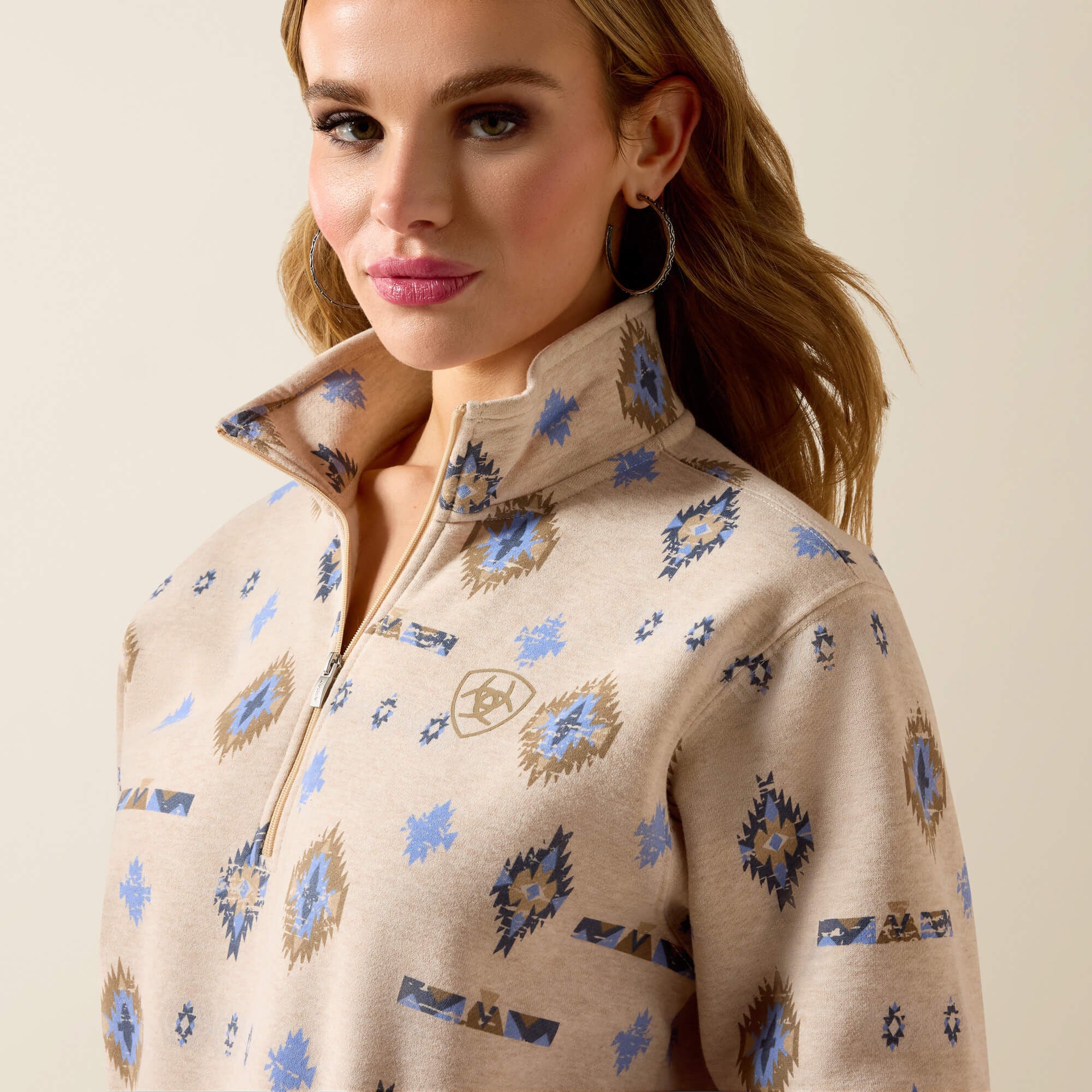 Ariat Sapphire 1/2 Zip Sweatshirt