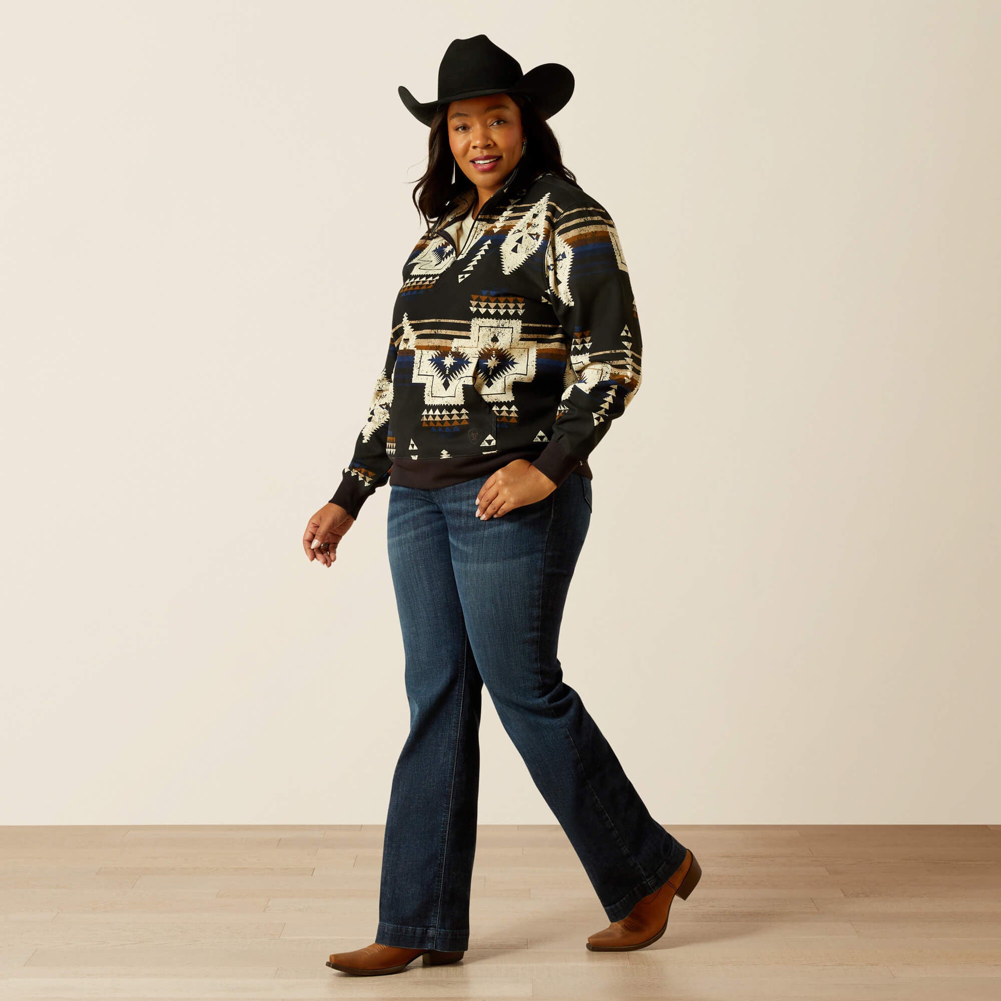 Ariat Sienna 1/2 Zip Sweatshirt