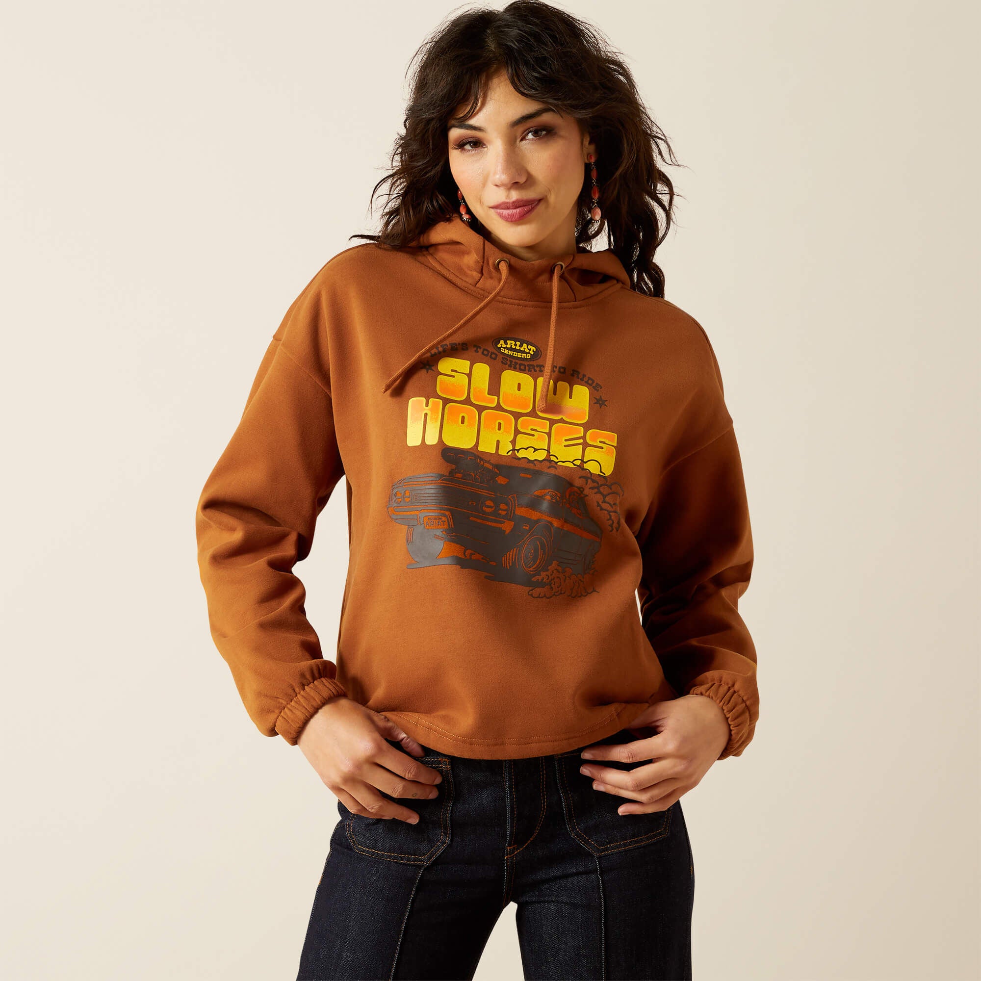 Ariat Essential Sendero Slow Horses Hoodie