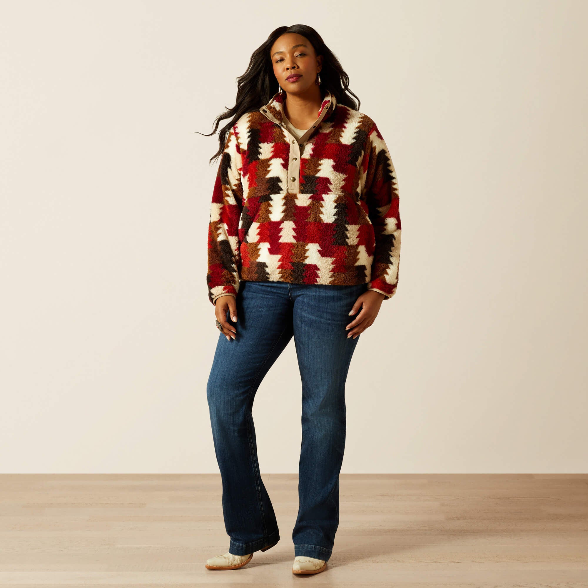 Ariat Berber Snap Front Sweatshirt