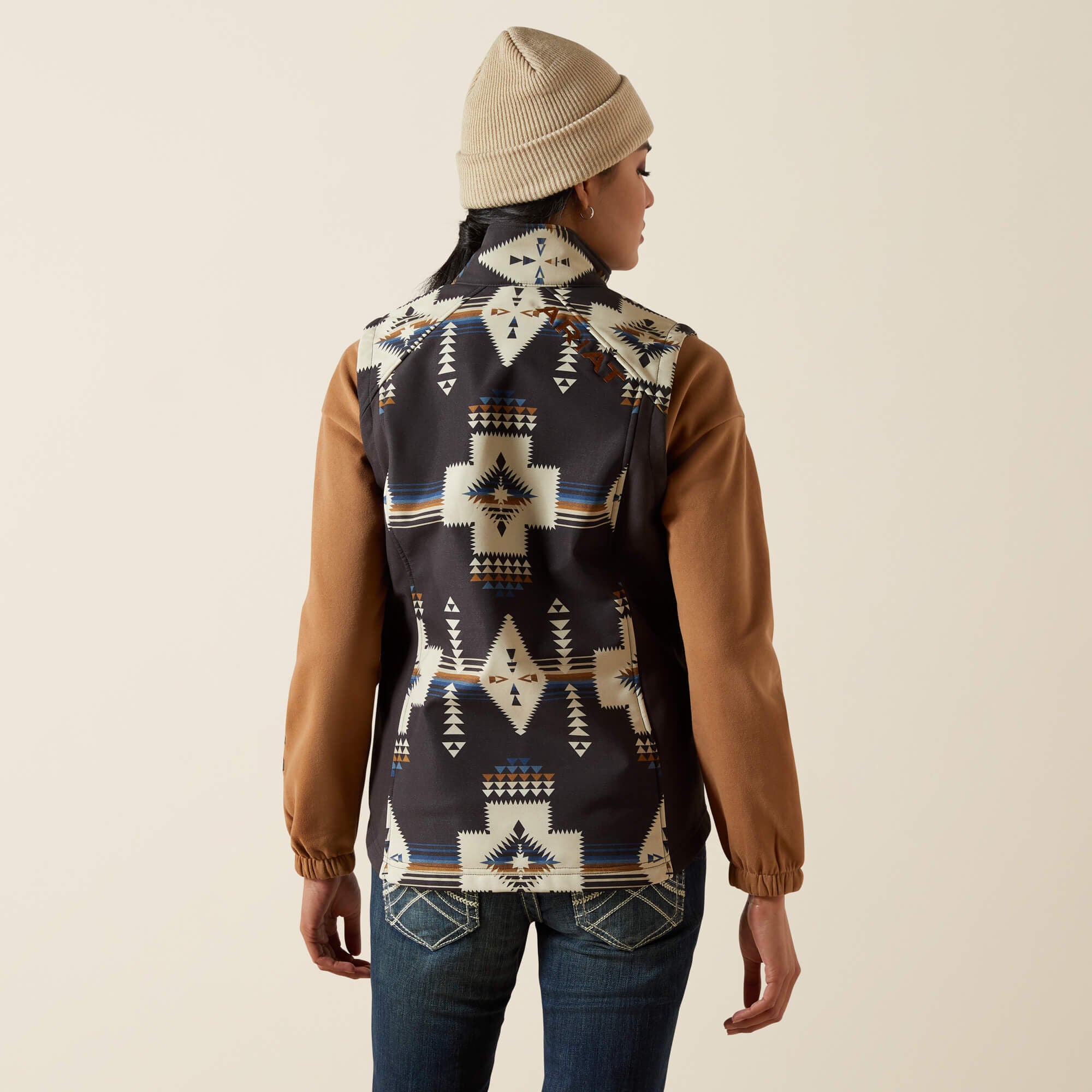 Ariat Ariat Logo Softshell Print Vest