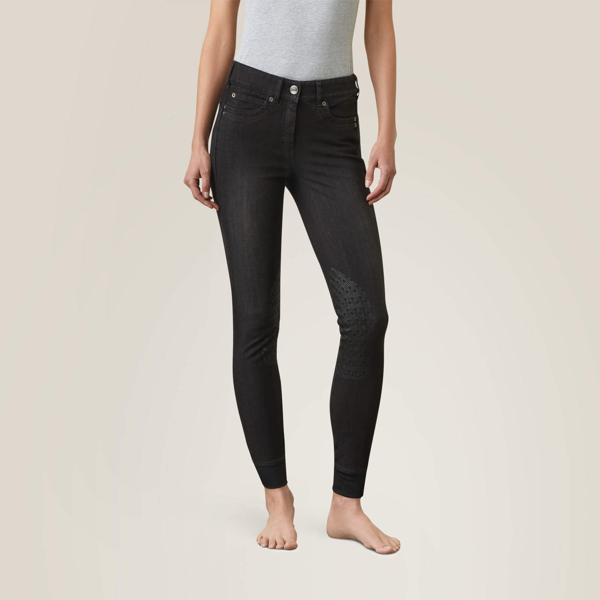 Ariat Halo B Denim Knee Patch Breech