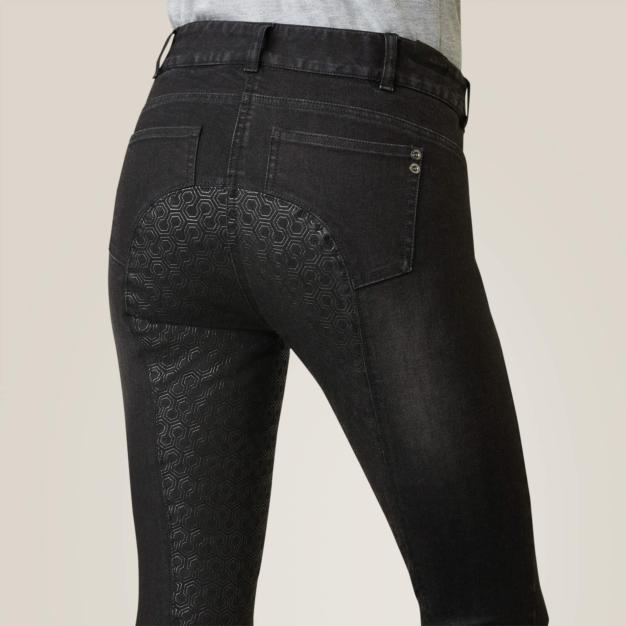 Ariat Halo B Denim Full Seat Breech