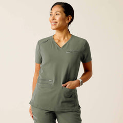 Ariat Clara 6 Pocket Scrub Top