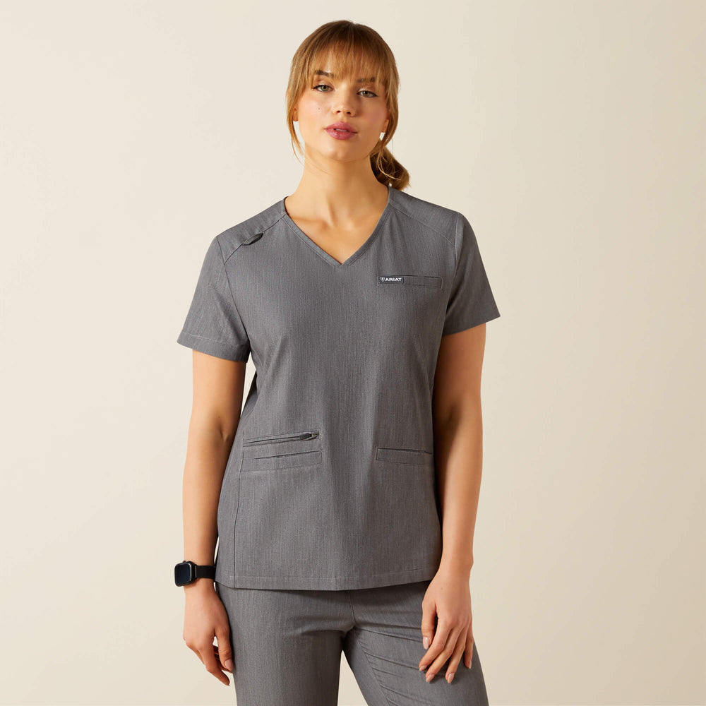 Ariat Clara 6 Pocket Scrub Top