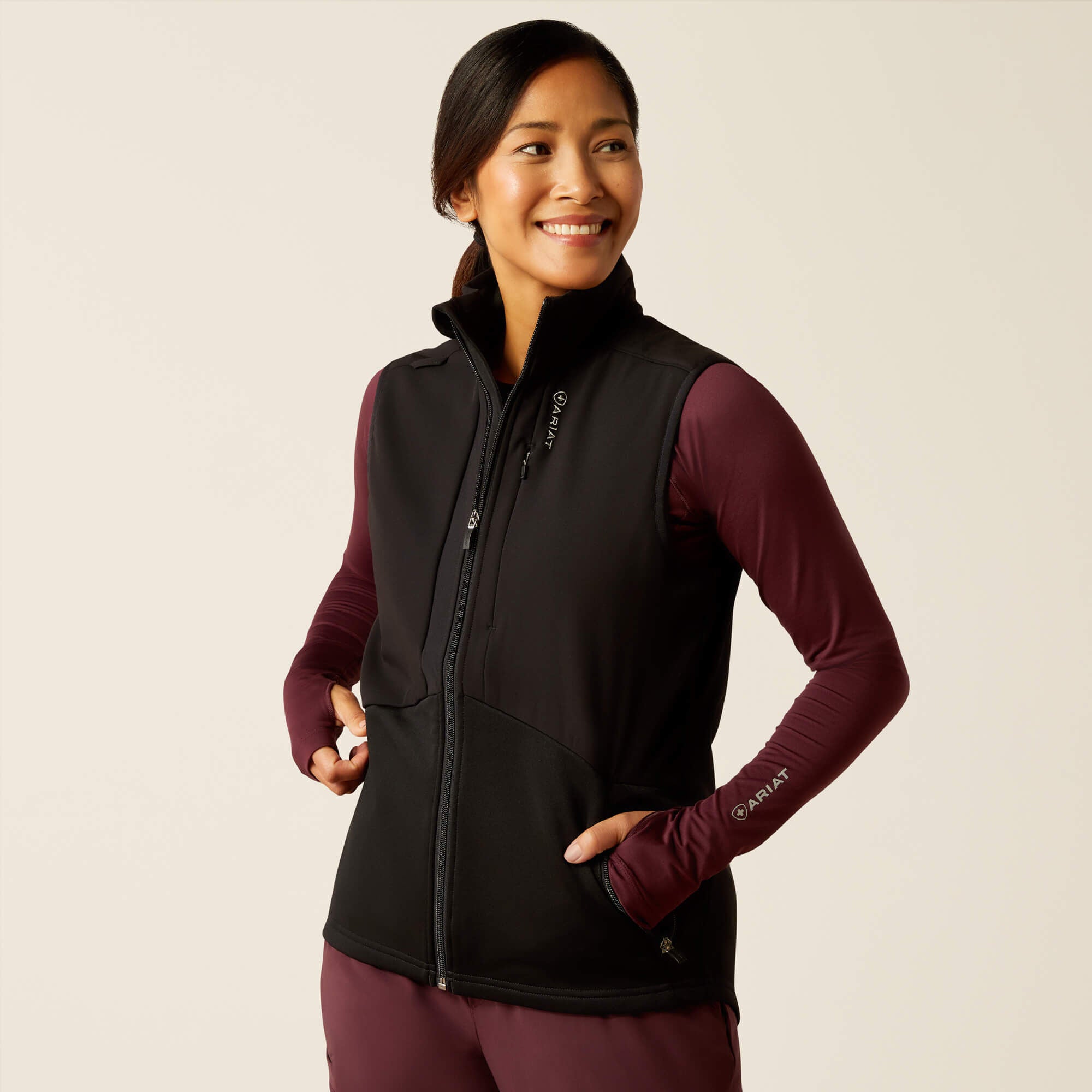 Ariat Sina Fleece Scrub Vest