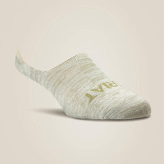 Ariat No Slip No Show Sock 4 Pair Multi Color Pack
