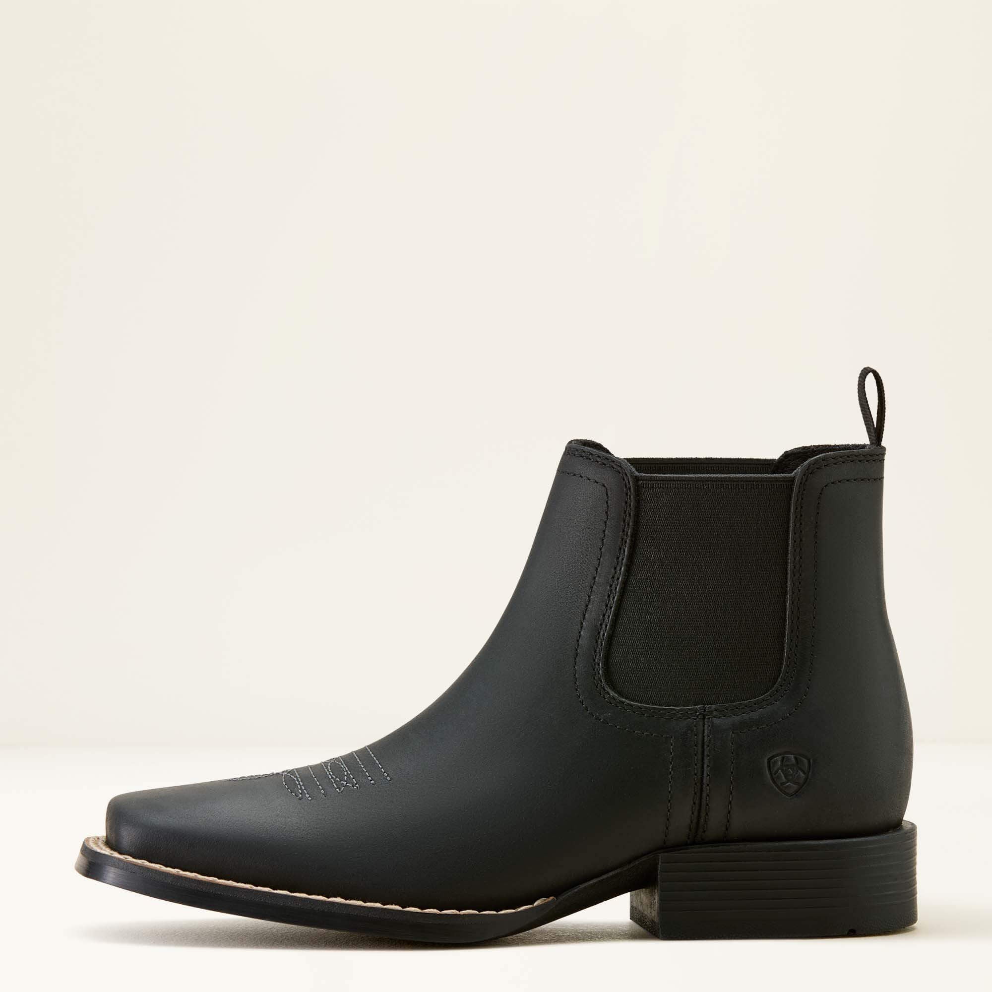 Ariat Booker Chelsea Wide Square Toe Western Boot