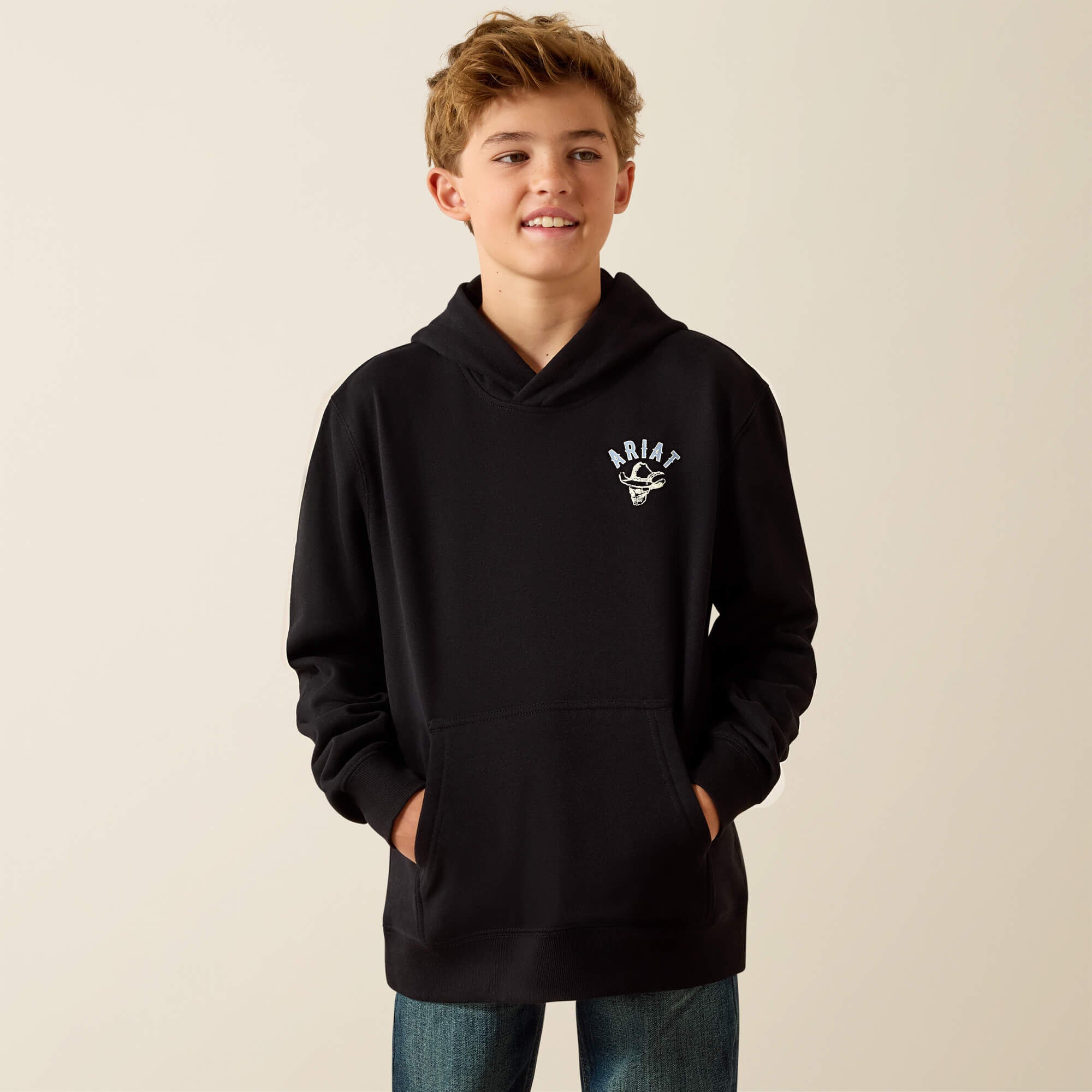 Ariat Ariat Stitched Skull Hoodie