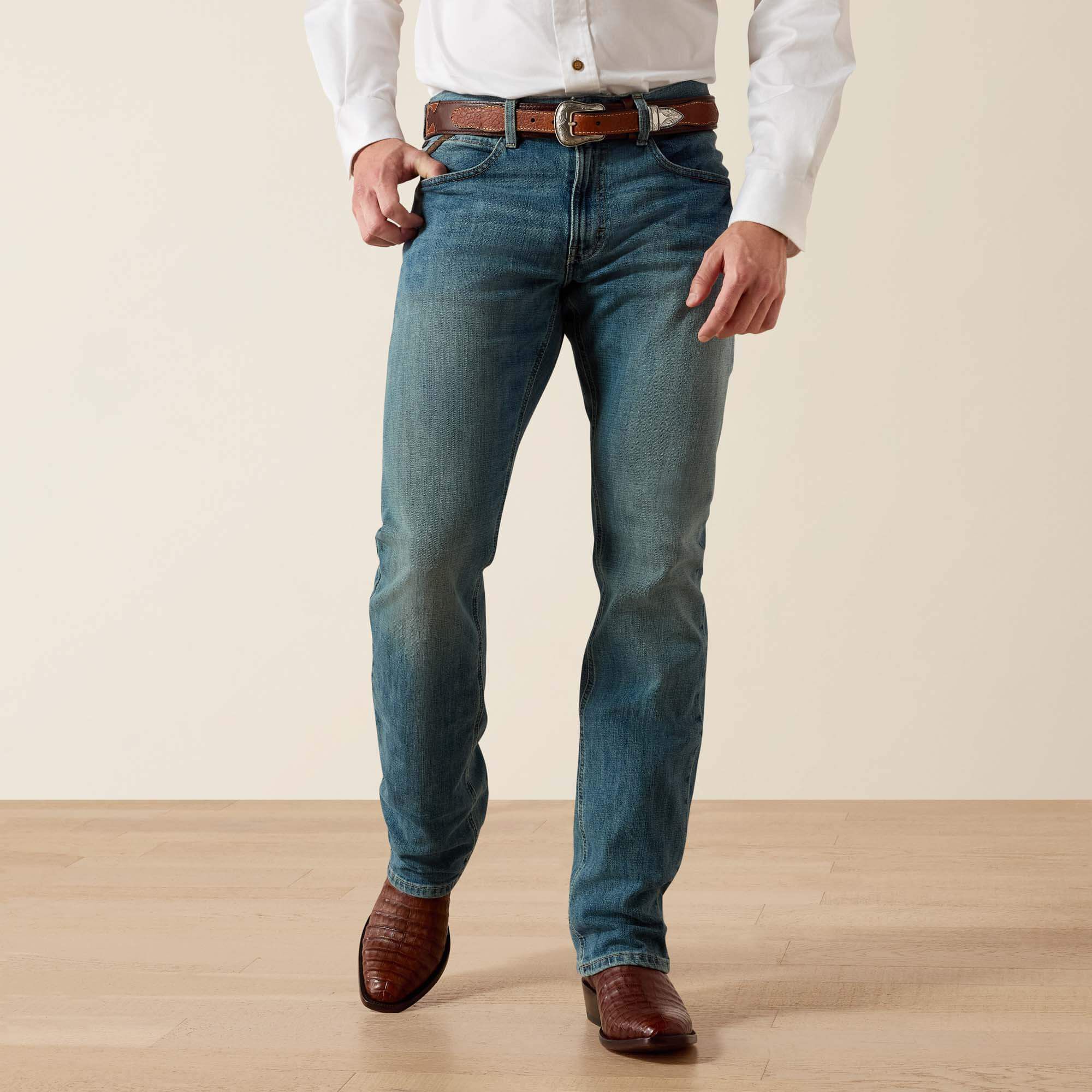 Ariat M4 Low Rise Stretch Legacy Stackable Straight Leg Jean