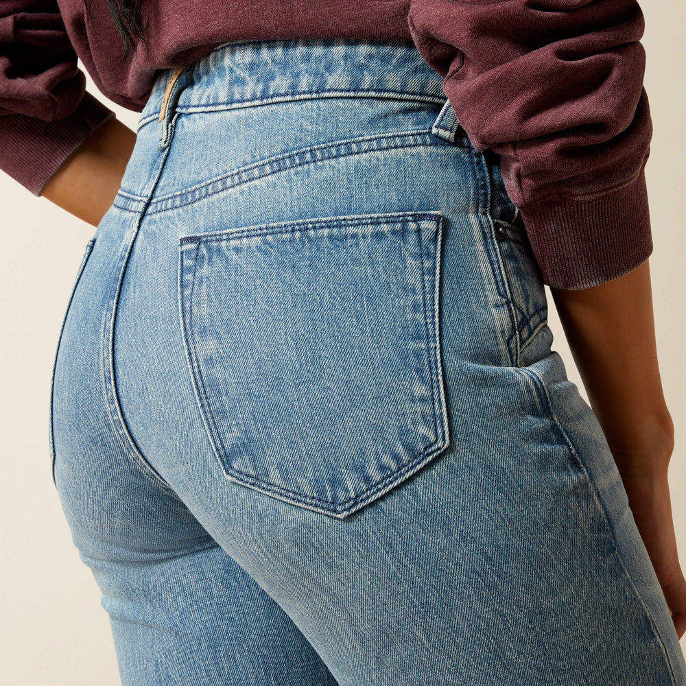 Ariat Ultra High Rise Cheyenne Yoke Tomboy Straight Leg Jean